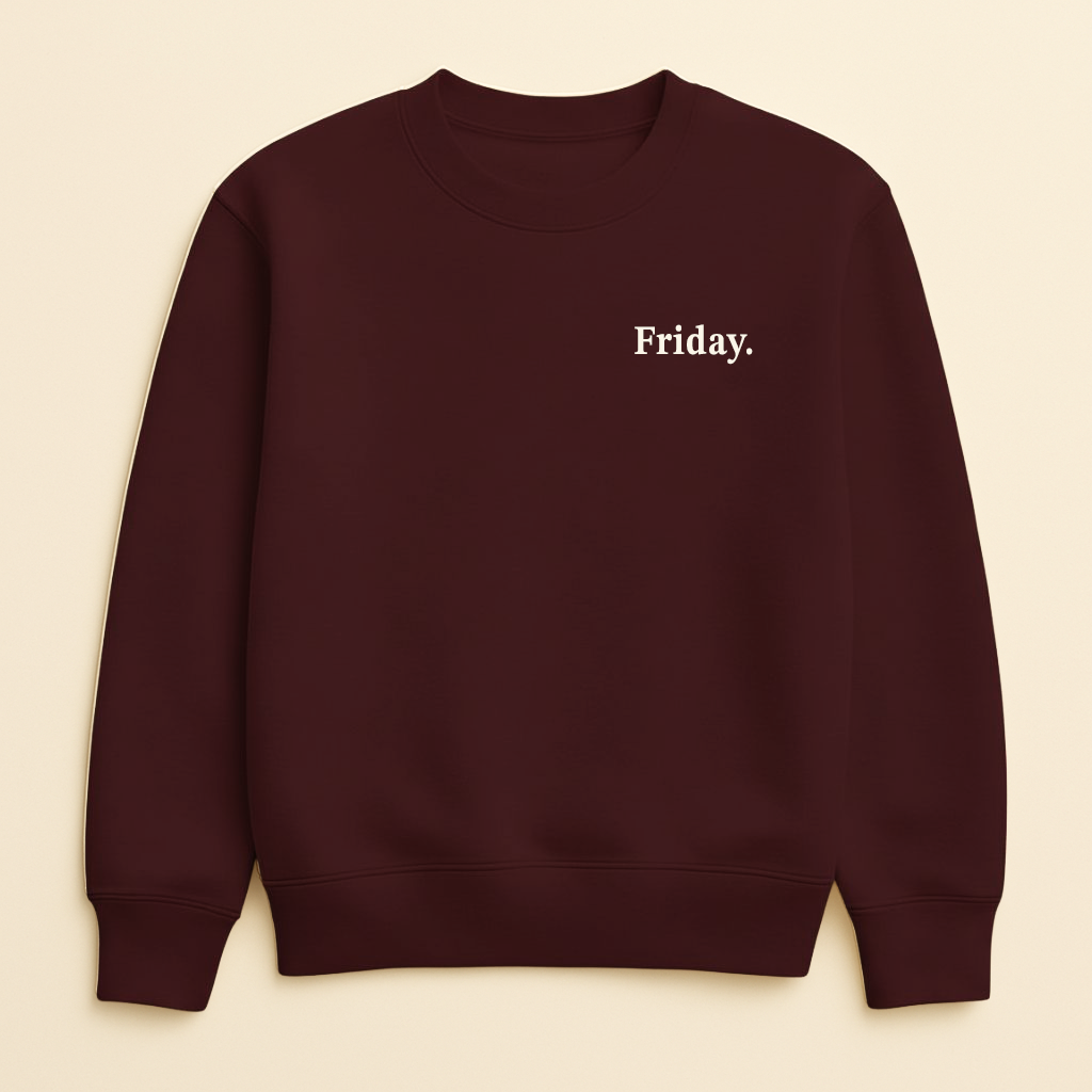 Retro Stack Fall Friday Sweater