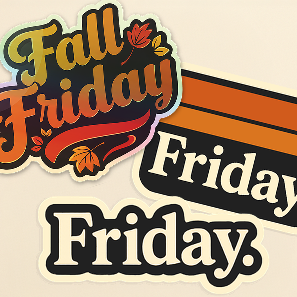 Fall Friday Sticker Pack