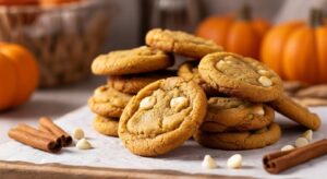 Harvest Pumpkin Cookies